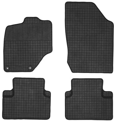 Gummi Fußmatten passend für Peugeot 3008 ab 4/2024/5008 ab 9/2024/für Opel Grandland ab 10/2024/für Jeep Compass III ab 11/2025 AZUGA AZ10091675 Gummimatten