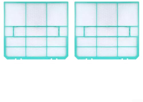 Filtre de climatisation en maille pour système de collecte de poussière compatible avec le climatiseur Huabao Split (29 x 26 cm)