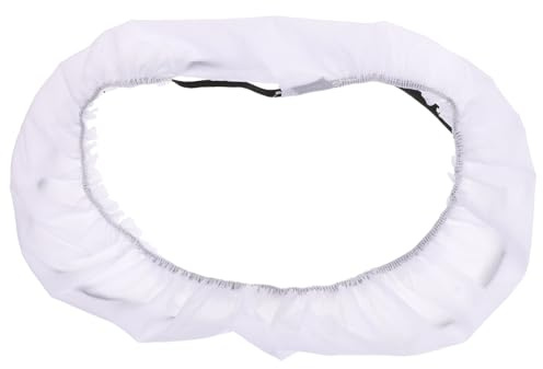 DOITOOL Faltbarer 14 Zoll Ringblitzdiffusor aus Nylon für Fluoreszierendes Blitzlicht und Ringlicht Weißer Softbox Diffusor für Video und Beauty Fotografie mit Geringem Lichtverlust