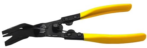 CYBERNOVA Herramienta de alicates de extracción de clips de panel y luz de puerta de automóvil, herramienta de extracción de remaches y molduras automotrices para paneles de puerta, clips, sujetadores