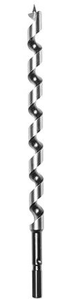ENT 41045 Schlangenbohrer WS, Durchmesser (D) 17 mm, NL 250 mm, GL 320 mm, S 12 mm 6-kant