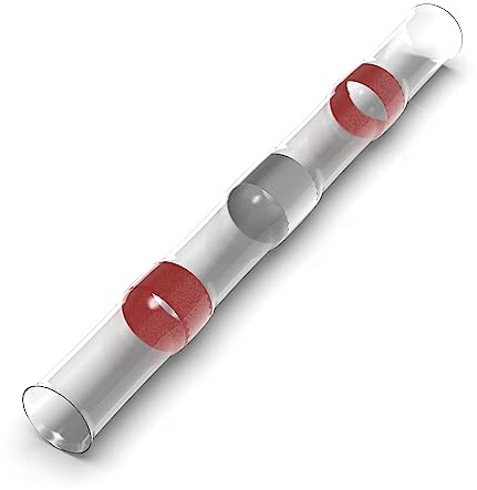20 AUPROTEC Lötverbinder rot Ø 3 mm 0,5-1,5 mm² Kabelverbinder wasserdicht
