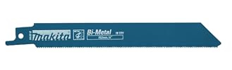 Makita B-05169 Reciproblatt HCS - Karbonstahl 203/6-10er Zahnung 5 Stück, Mehrfarbig