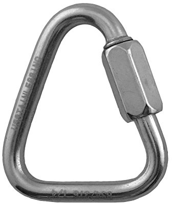 US STAINLESS Stainless Steel 316 Delta Quick Link 1/4 (6mm) Marine Grade Triangle