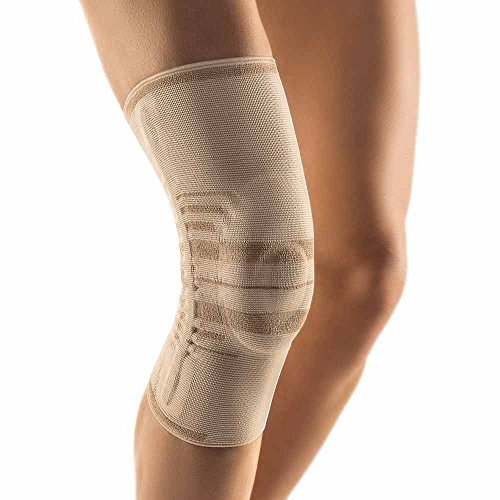 Bort activemed Kniebandage Knie Gelenk Stütze Bandage Entlastung Kniegelenk, hautfarben, L