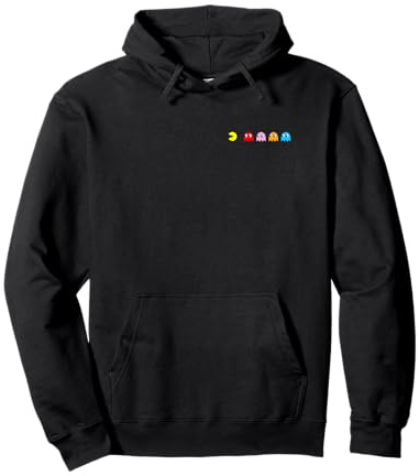【PAC-MAN】PAC-MAN Classic 001 Felpa con Cappuccio