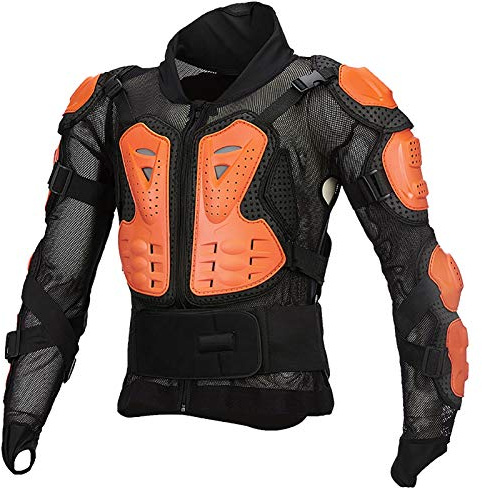 Sommer Cross-Country Motorrad Schutzausrüstung Fahren Anti-Fall-Anzug CE-Zertifizierung Brustschutz Rüstungsanzug Kleidung Männliches Motorradfahren E,M