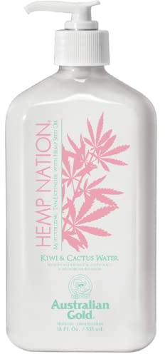 Australian Gold Hemp Nation Kiwi & Cactus Water 535ml
