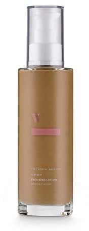 VENICE Instant Bronzing Lotion (Light/Medium), abwaschbar, gleichmäßige Bräune, Schweiß- und Spritzwasserfest, OHNE DHA
