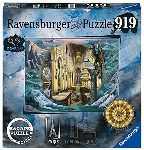 Ravensburger Puzzle The Circle in Paris, Escape The Circle Puzzle, 920 Teile, Geschenkidee, für sie oder ihn, Puzzle für Erwachsene