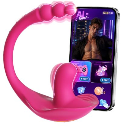 Sex Toýs Femme Oeuf Vibrant Femme à Distance avec APP, Vibromasseur Connecté Telephone Boule de Geisha Sexuelle Feminin Vibrante Sex Toys Couple Silencieux Stimulateur Point G et C Anal Sextoy