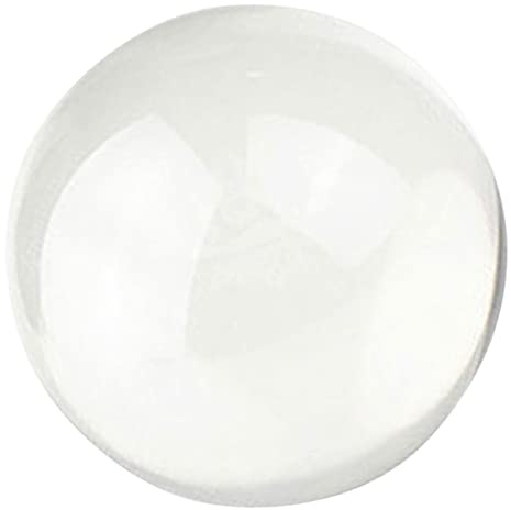 KONTONTY Palla Trasparente Acrilica Per Giocoleria Palline Decorative Da Contatto Sfere Cristallo Trasparente Attrezzatura Giocoleria Acrobatica