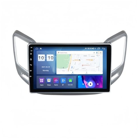 système de Navigation Automobile Système de Navigation GPS multimédia avec Lecteur DVD et Android Auto pour Changan CS15 (2016-2018)(1G,128G)