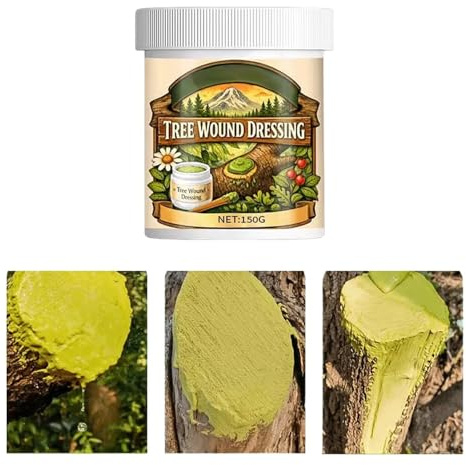 Wundheilmittel zur Wundbehandlung, 150 g, schnell wirksam, reparierender Pflaster für Wunden an Bäumen, für Gartenpflanzen, Sträucher, Stümpfe, Rinde, Pflege