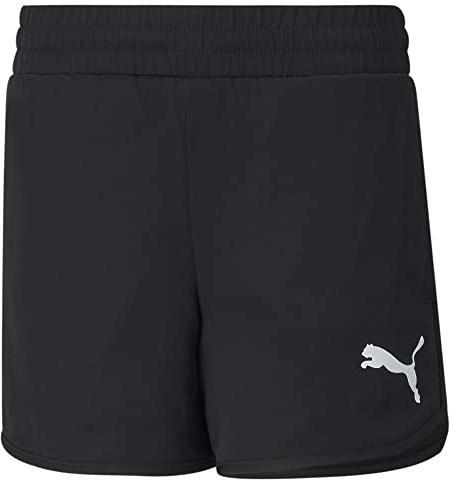 PUMA Mädchen Active G Shorts, Puma Black, 128 EU