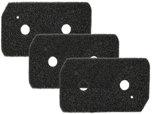 vhbw 3x Filtres en mousse compatible avec Bosch iSensoric WTH83200FF/01, WTH83200FF/03, WTH83200FF/04 sèche-linge - Set de filtres de rechange