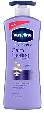 Vaseline Intensive Care Body Lotion Calm Healing mit Lavendelextrakt, 600 ml