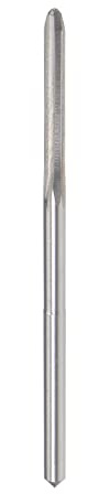 CoCud Machine Chucking Reamers, 3mm Diameter D4 Accuracy, M35 Cobalt High Speed Steel Straight Flutes Milling Cutter - (Applications: for Lathe Machine), 1-Piece