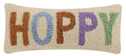 Peking Handicraft - Hoppy Hook Pillow 12x5-30RN169C05OB