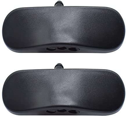 Baceyong 2x Jets de buse de pulvérisation de lave-glace chauffants pour voiture 4GD955987, 4GD955988 Compatible avec Audi A3 A4 A5 A6 A7 Q3 Q5 Q7 TT