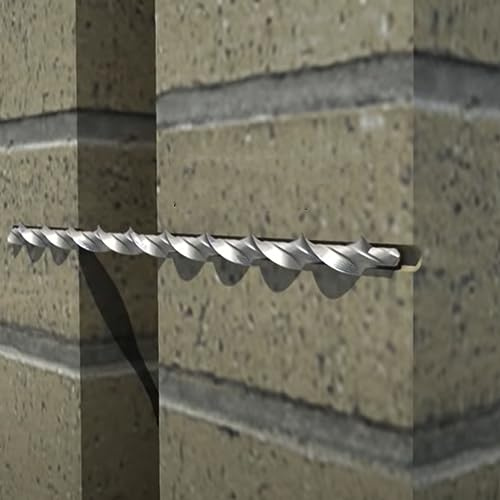 Strucsol 8mm x220mm Remedial Wall Ties - for Cavity Call Replacement by Tying and Pinning Masonry to Brick, Block, Concrete and Timber (50)
