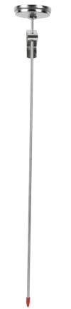 BESTonZON Edelstahl Ölthermometer Mit Langer Sonde Präzises Langlebiges Bbq Kochthermometer Schnell Messend Kompakt Und Robust Für Fleisch Milch Kaffee Innen Und Außen Geeignet
