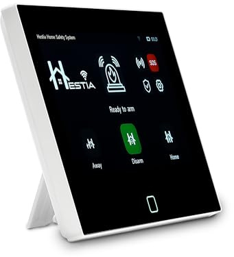 HESTIA 7 Inch HD Smart Control Panel for Home Security System, Wireless Alarm System for Home Security Control, Compatible with Alexa and Google Assistant，SAFE-TECH HS-700-ACP