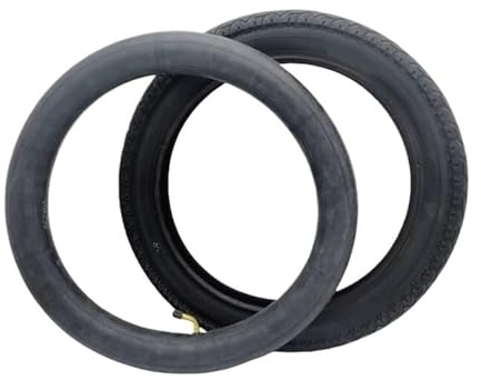 XIBANY Motor-Roller 16x2,5 Innenrohr/Außenreifen für Inmotion V10/V10F Einrad-selbstausgleichender Roller, 16-Zoll-Schubkarrenreifen-Zubehör Motor-Roller (Color : Inner and Outer Tire)
