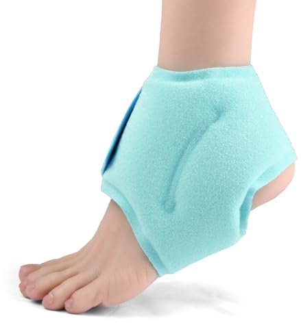 AOOWU Poche de Glace Cheville Réutilisable, Pack de glace réutilisable en gel chaud et froid chaud, Poche de Glace Cheville en Gel, Sac Gel Compresse Chaude Froid pour Cheville soulager la douleur