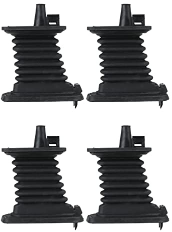 Remingtape 1K0959843C Tür Seiten Platte Einfädeln Mantel Tür Gurt Webstuhl Faltenbalg für Golf Mk5 Mk6 4 Stück