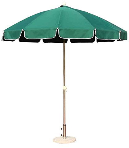 CCKUYT Outdoor Garden Parasols Patio Umbrella with Fiberglass Ribs, Heavy Duty Outdoor Sports Umbrella with Sun Shade Without Base (A 2m (6.56 ft))