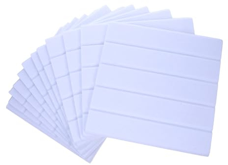 Angoily 12pcs Acoustic Soundproofing Panels Self-adhesive Noise Cancelling Panels for Wall Sound Dampening in Home Offices Sound Absorbing Tiles for Door Ceiling