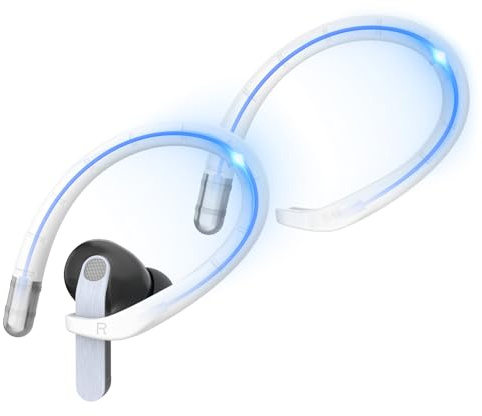 1 par de ganchos de silicona antipérdida para Samsung Galaxy Buds 4 Pro 2026 / Buds 4 2026, soporte antideslizante a prueba de golpes con cuerda de transporte y paño de limpieza, accesorios de
