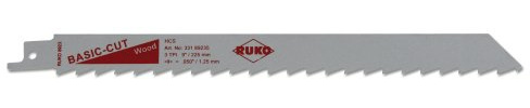 Ruko 33189235 Säbelsägeblatt 8923-5 225 x 18 x 1.25 mm, 5-Stück