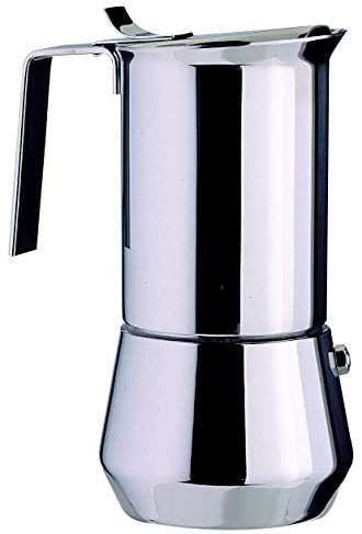 Ilsa Turbo Express Espressokocher, Edelstahl 18/10, 9 Tassen