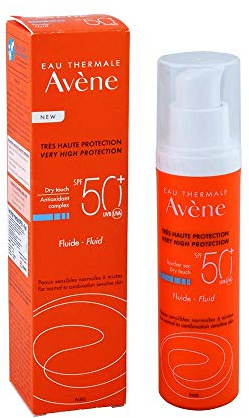 Solaire Haute Protection Fluide Spf50+ 50 Ml