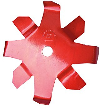 Disco decespugliatore Macinone Ama, 8 denti, diametro 255mm, perfetto per taglio di erba spessa e cespugli, design robusto e resistente, garantisce efficienza e durata