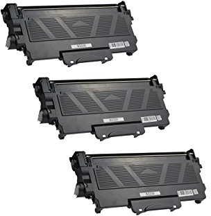 Kompatibel zu Brother TN-2220-3 x Toner Black für je ca. 2.600 Seiten (5% Deckung) - 3er Pack - u. a. für Brother DCP-7040, Brother MFC-7320