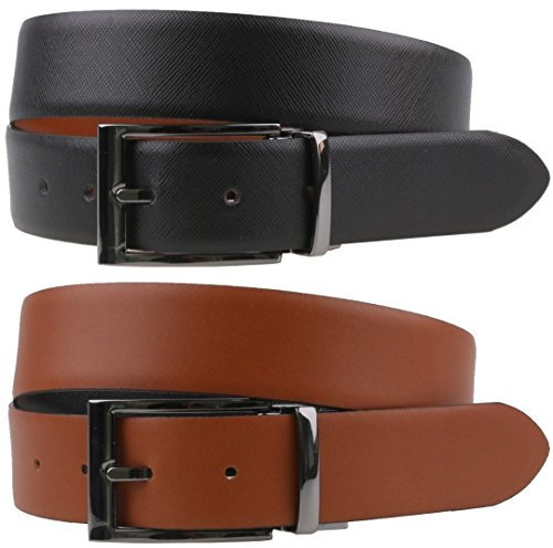 LLOYD Leder Wendegürtel 0813/05 Schwarz/Braun, Länge:95 cm