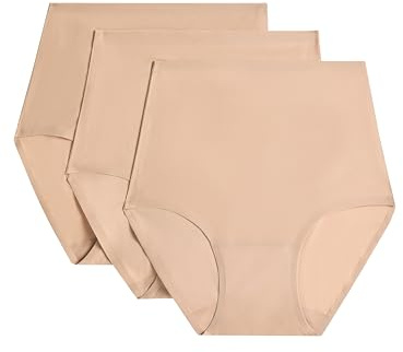 Chantelle Softstretch | 3Er-Pack Nahtloser & Nicht Abzeichnender Slip mit Hoher Taille, Auch unter Enger Kleidung, Ultrabequem & Leicht | Zweite Haut Dessous Damen | Einheitsgröße von 36 Bis 44