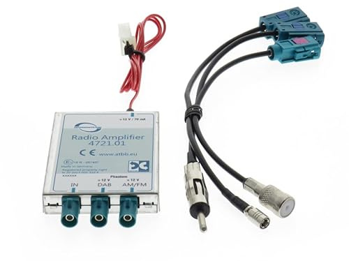 Dietz 41111 - Profi DAB/FM Splitter - SMB (Buchse) / ISO (50 Ohm, Buchse) / DIN (150 Ohm, Stecker)