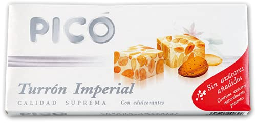 Turrón duro sin Azúcares Añadidos - Turrón Imperial Marca Picó 200g