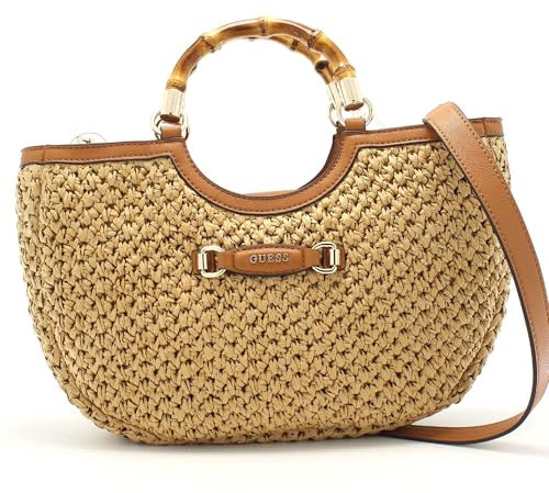 GUESS, Tasche Siria, WG923206, Naturfarben/Braun (Cognac), beige