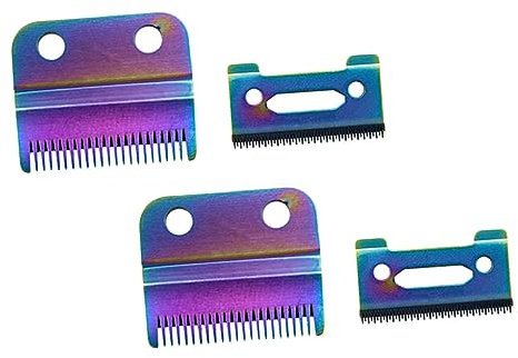 Baluue 4sätze Verstellbare Haarschneider Ersatzklingen Für Professionelle Friseurschneider Für Kreative Stylings Geeignet Für -haartrimmer Und Bartschneider