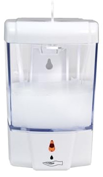 Distributeur Automatique de Savon Mural, capteur Infrarouge, Installation Facile, Utilisation dans Les salles de Bains et Cuisines pour hygiène et Confort.