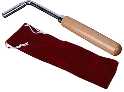Klavier-Stimmgerät – Klavierreparaturwerkzeug – allgemeines Musikinstrument-Teil mit Holzgriff für Violinenteile, Gitarrenbass