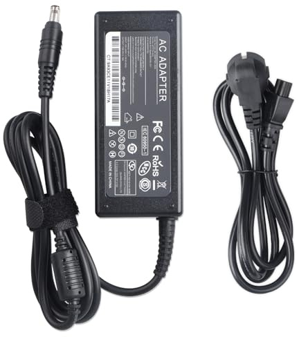 65W Cargador de Laptop para Samsung N110 N120 N130 N140 N145 N150 RV510 RV520 R530 R540 R580 R730 SF310 SF410 SF510 NP-R440I NP-NF310, Adaptador de CA 19V 3.16A [5.5x3.0mm]