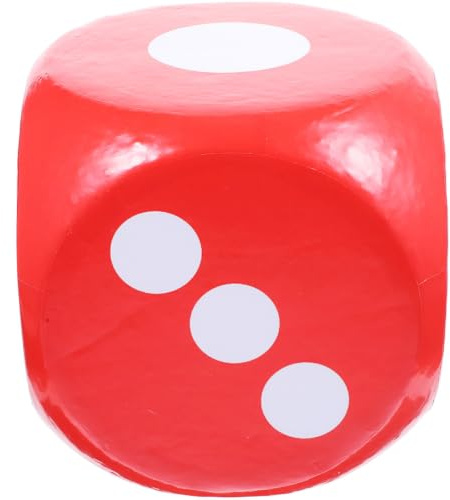 CVUTOVO Große Schaumstoffwürfel 20cm Jumbo Partywürfel für Kinder und Erwachsene Spielwürfel für Spiele Partys und Unterrichtsprojekte