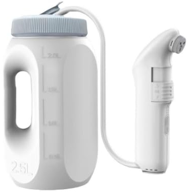 WRJAHCG Bidet Portatile, Peri Bottle da Post Parto, Elettrico Bidet, per da Viaggio e Camper, Regali per la Neo-Mamma
