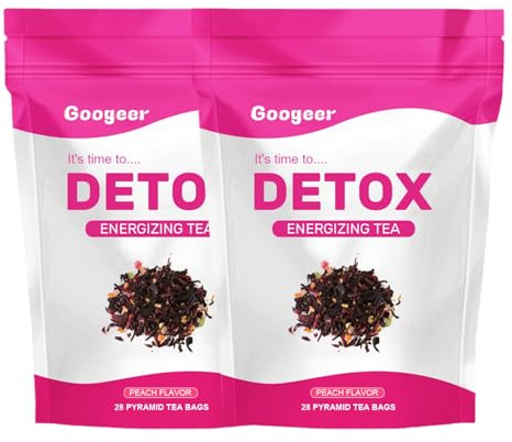 Té Quema Grasas Detox - Potente Quemagrasas con Efecto Adelgazante - Control de Peso - 100% Pura y Natural Estimula el Metabolismo - Eliminación(2pack)